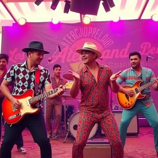 Captura de pantalla del video musical 'Ritmo del Corazón' de la banda paisa Los Aterciopelados del Café