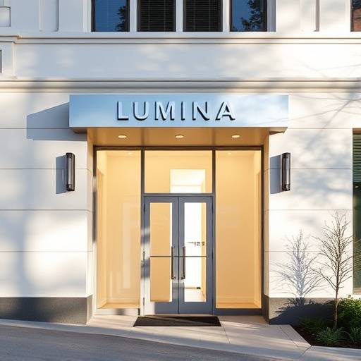 Fachada del Estudio Lumina