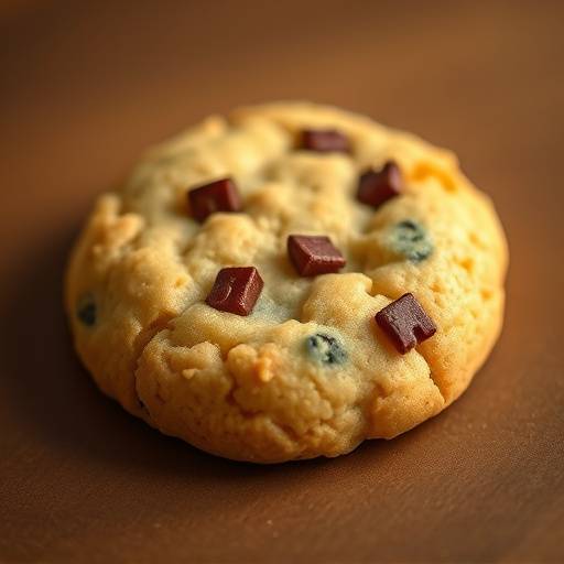 Ilustración de una cookie
